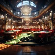 Meja roulette live casino tauvic99 dengan kamera multi-sudut